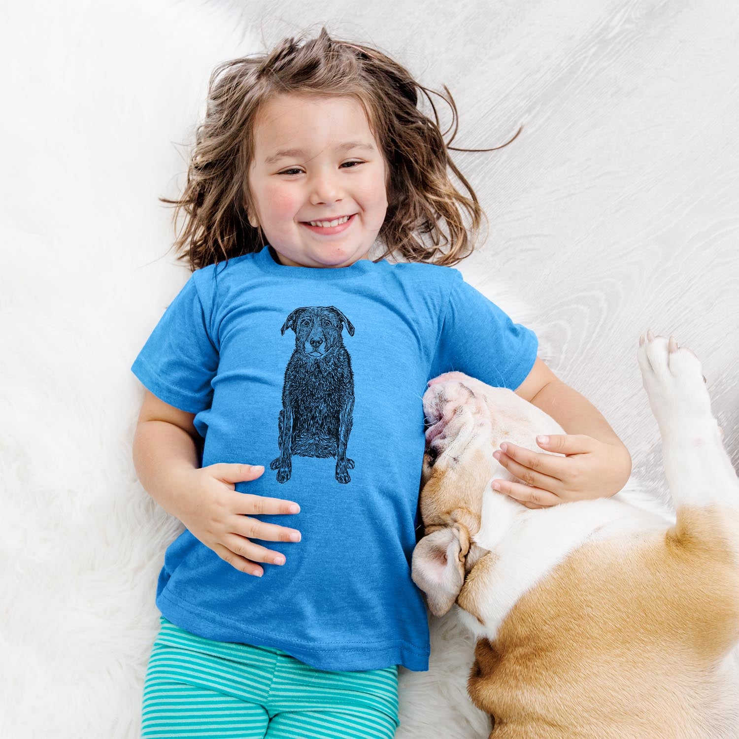 Doodled Millie the Black Lab - Kids/Youth/Toddler Shirt