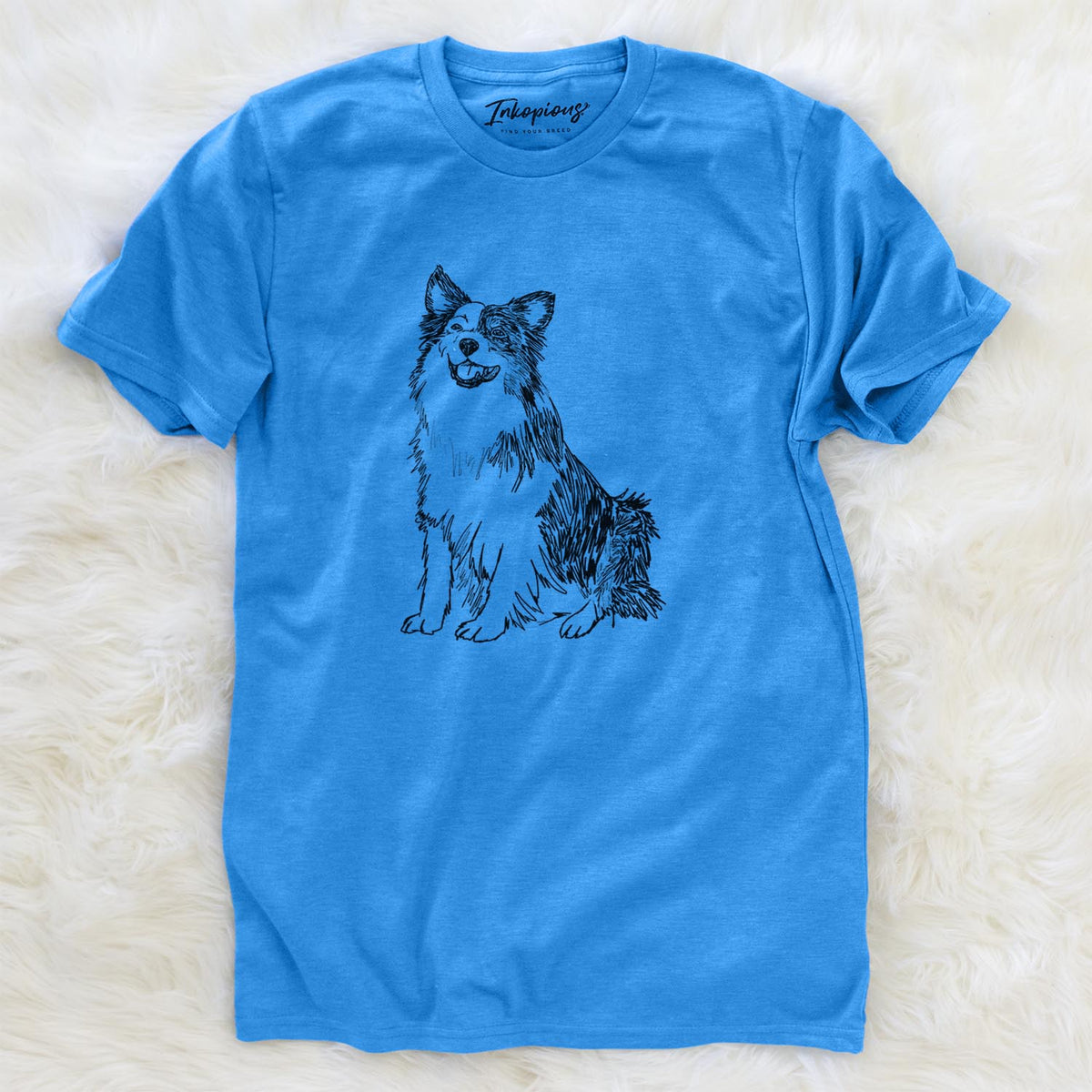 Doodled MiniJack the Mini Aussie - Unisex Crewneck