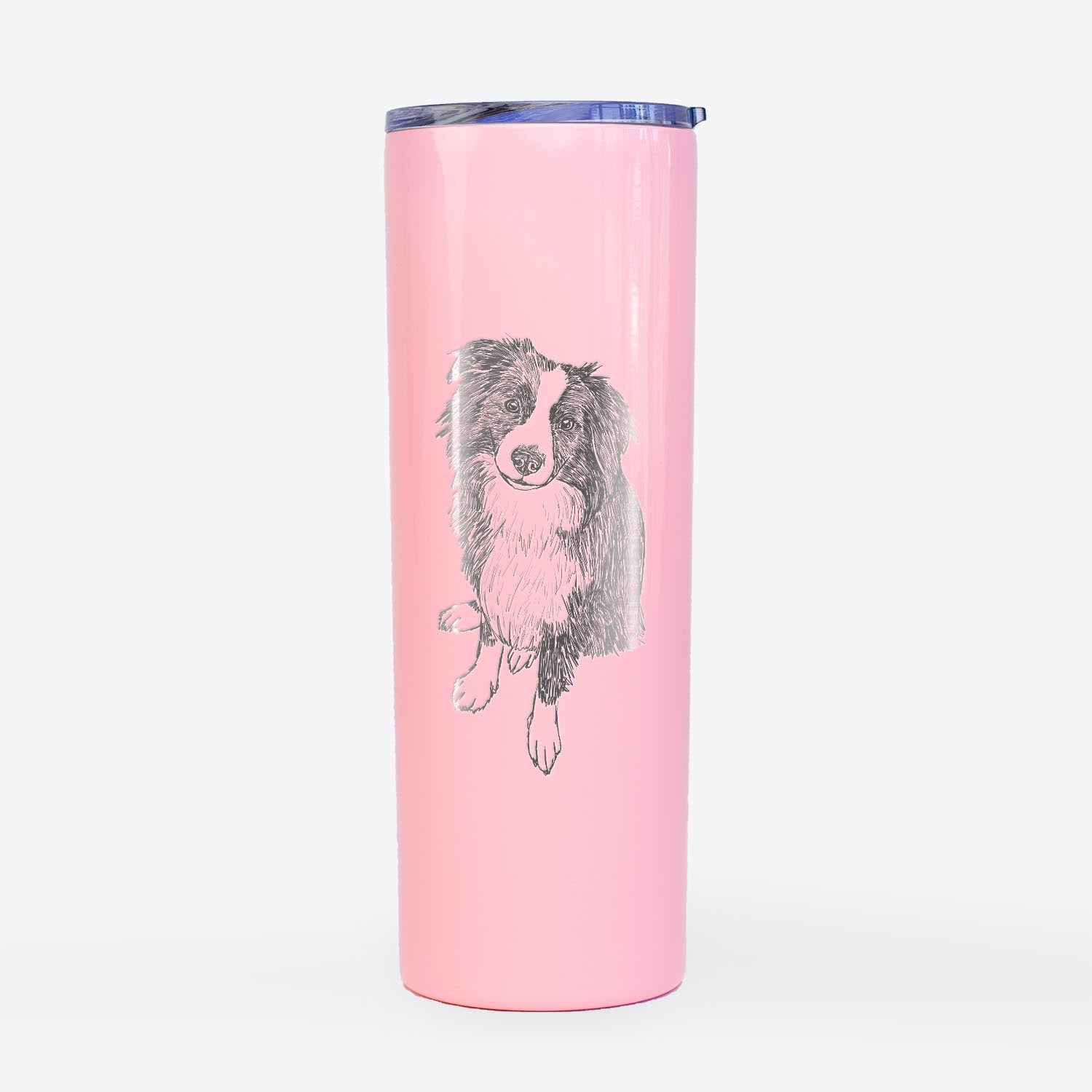 Doodled Mini Millie the Mini Aussie - 20oz Skinny Tumbler