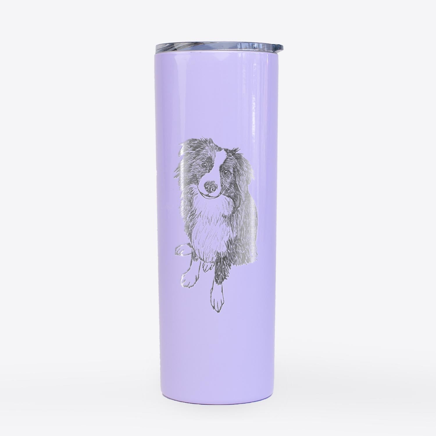 Doodled Mini Millie the Mini Aussie - 20oz Skinny Tumbler