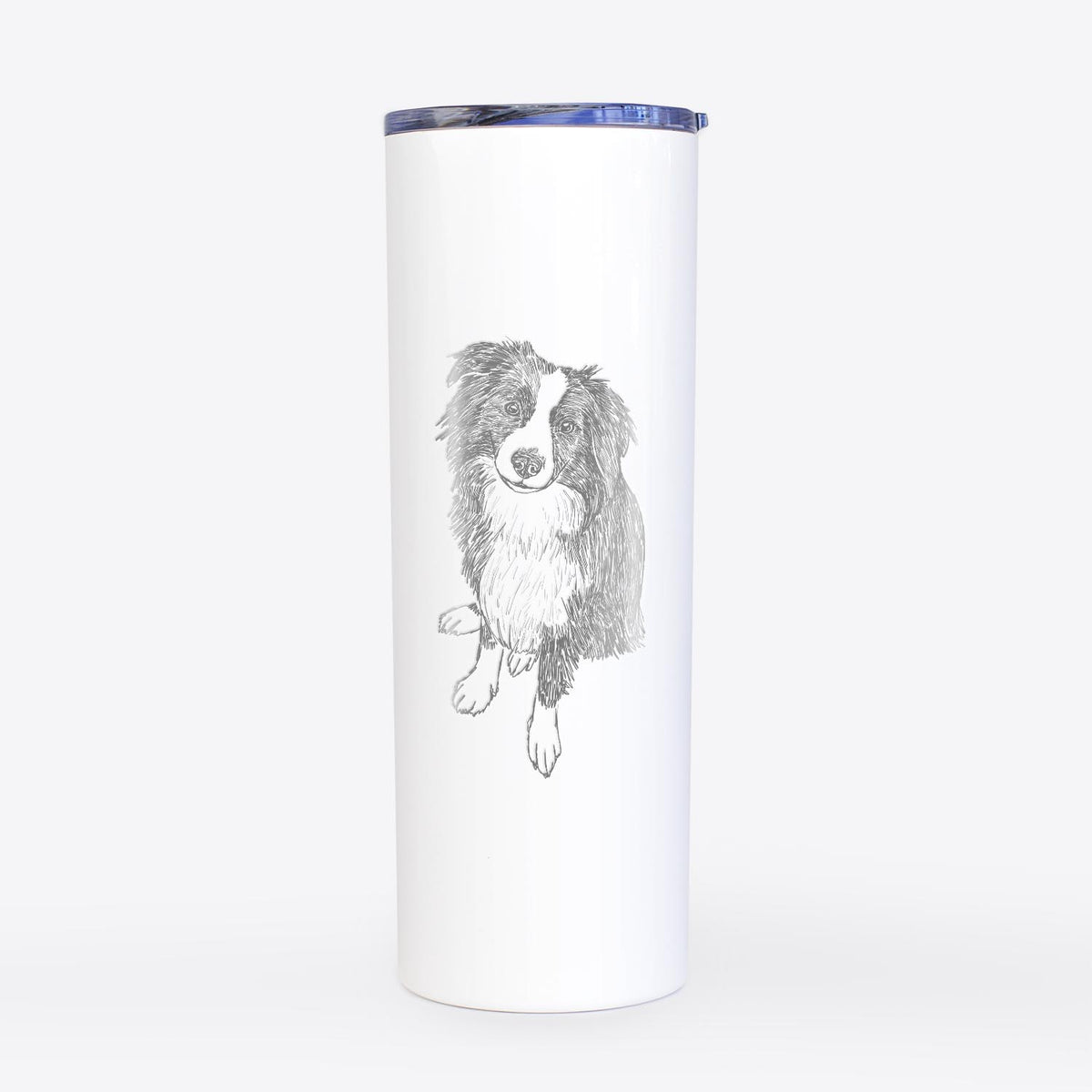 Doodled Mini Millie the Mini Aussie - 20oz Skinny Tumbler