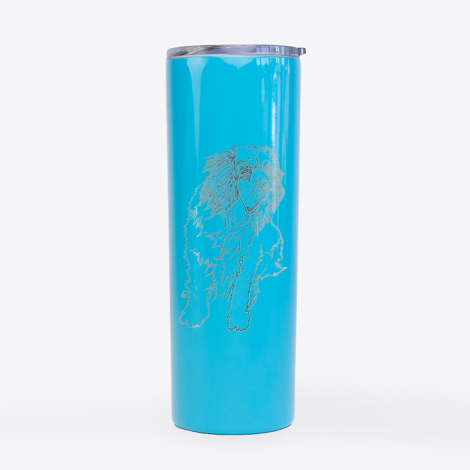 Doodled Nika the Clumber Spaniel - 20oz Skinny Tumbler