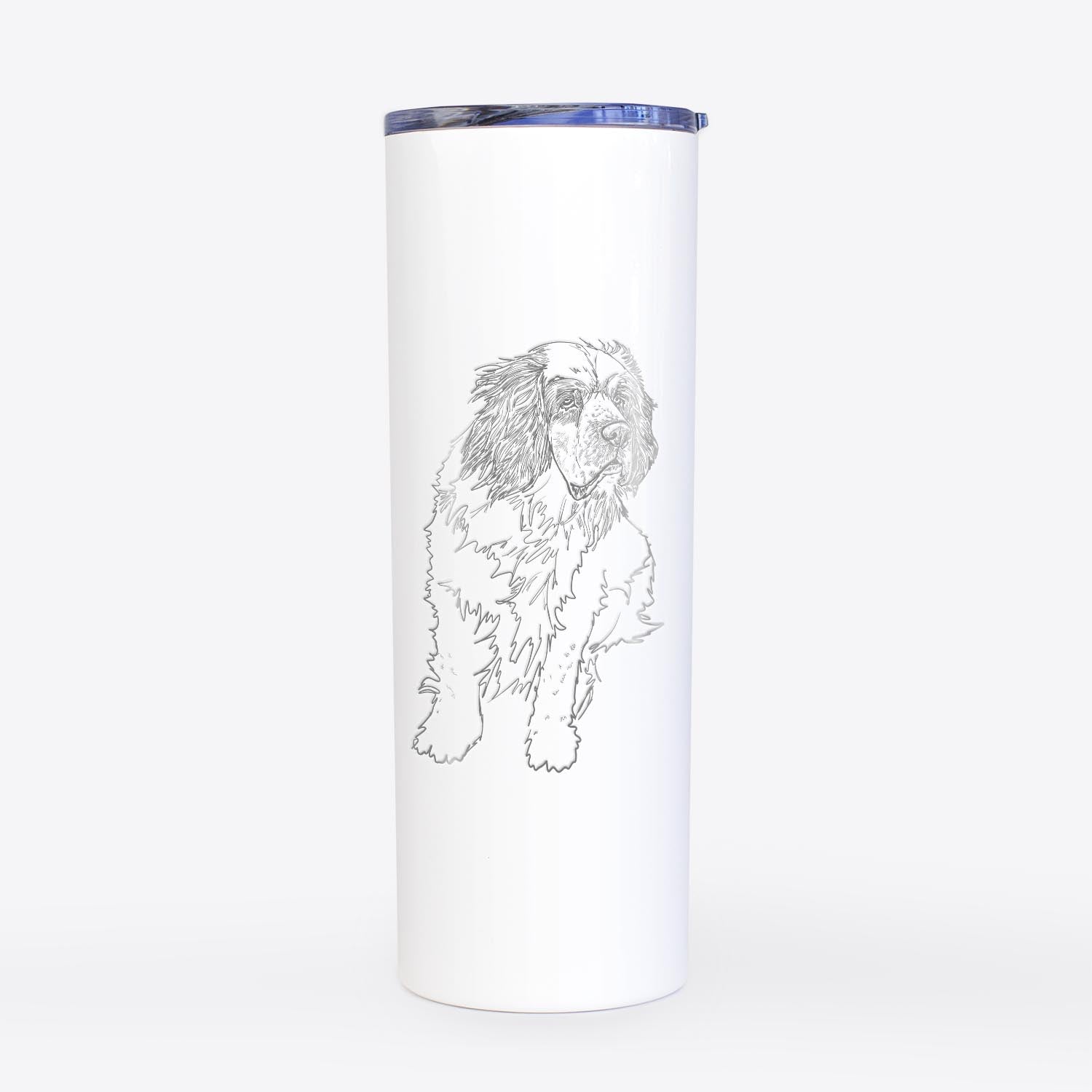 Doodled Nika the Clumber Spaniel - 20oz Skinny Tumbler