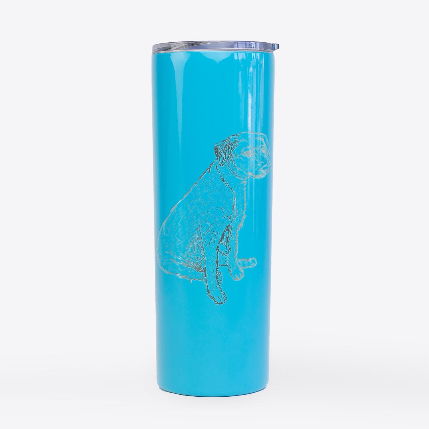 Doodled Poochie the Mixed Breed - 20oz Skinny Tumbler