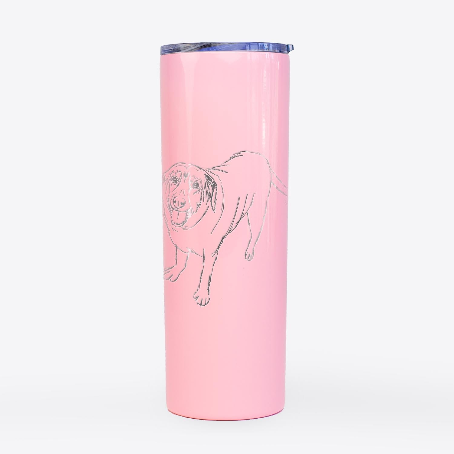 Doodled Puddles the Labrador Retriever - 20oz Skinny Tumbler