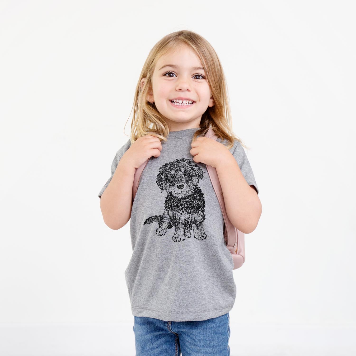 Doodled Remy the Bernedoodle - Kids/Youth/Toddler Shirt