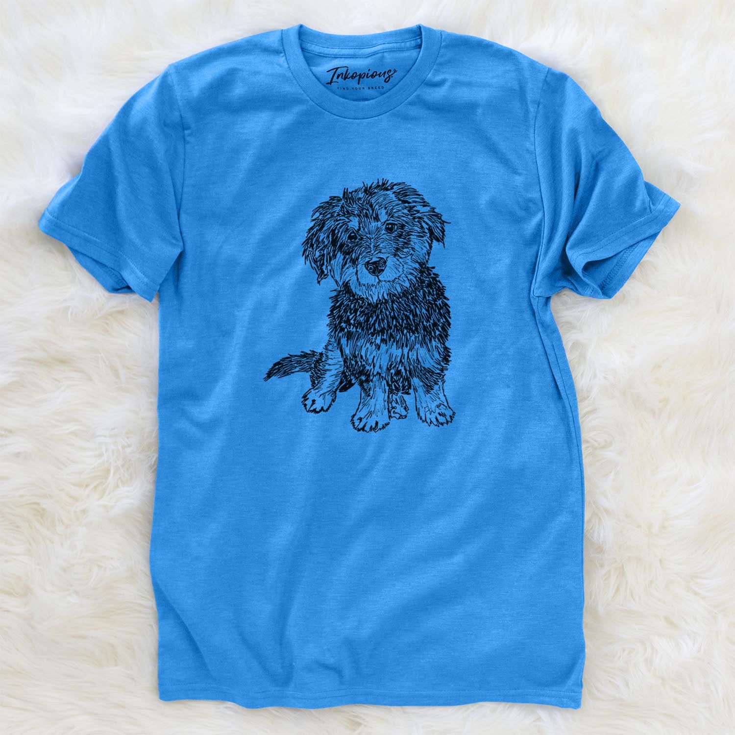 Doodled Remy the Bernedoodle - Unisex Crewneck