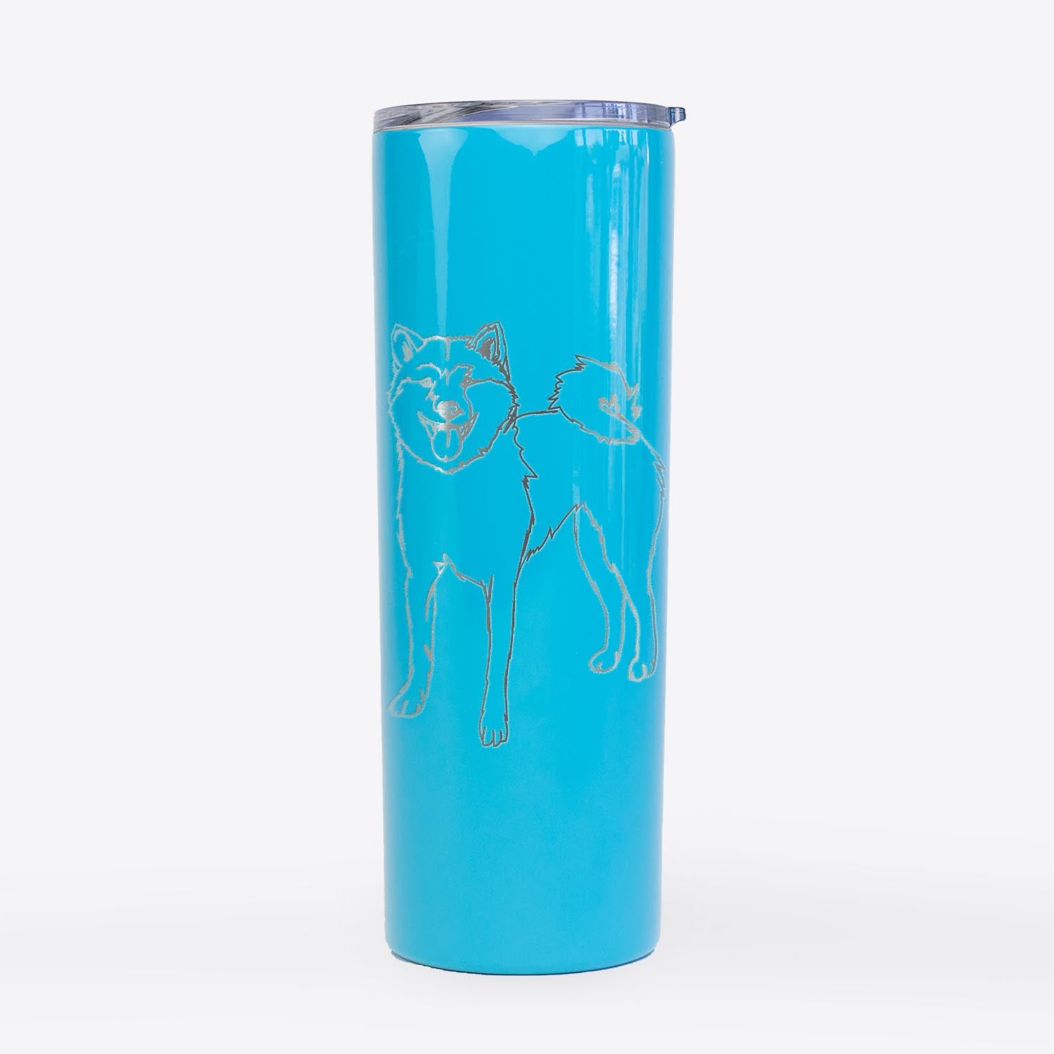 Doodled Rin the Shiba Inu - 20oz Skinny Tumbler