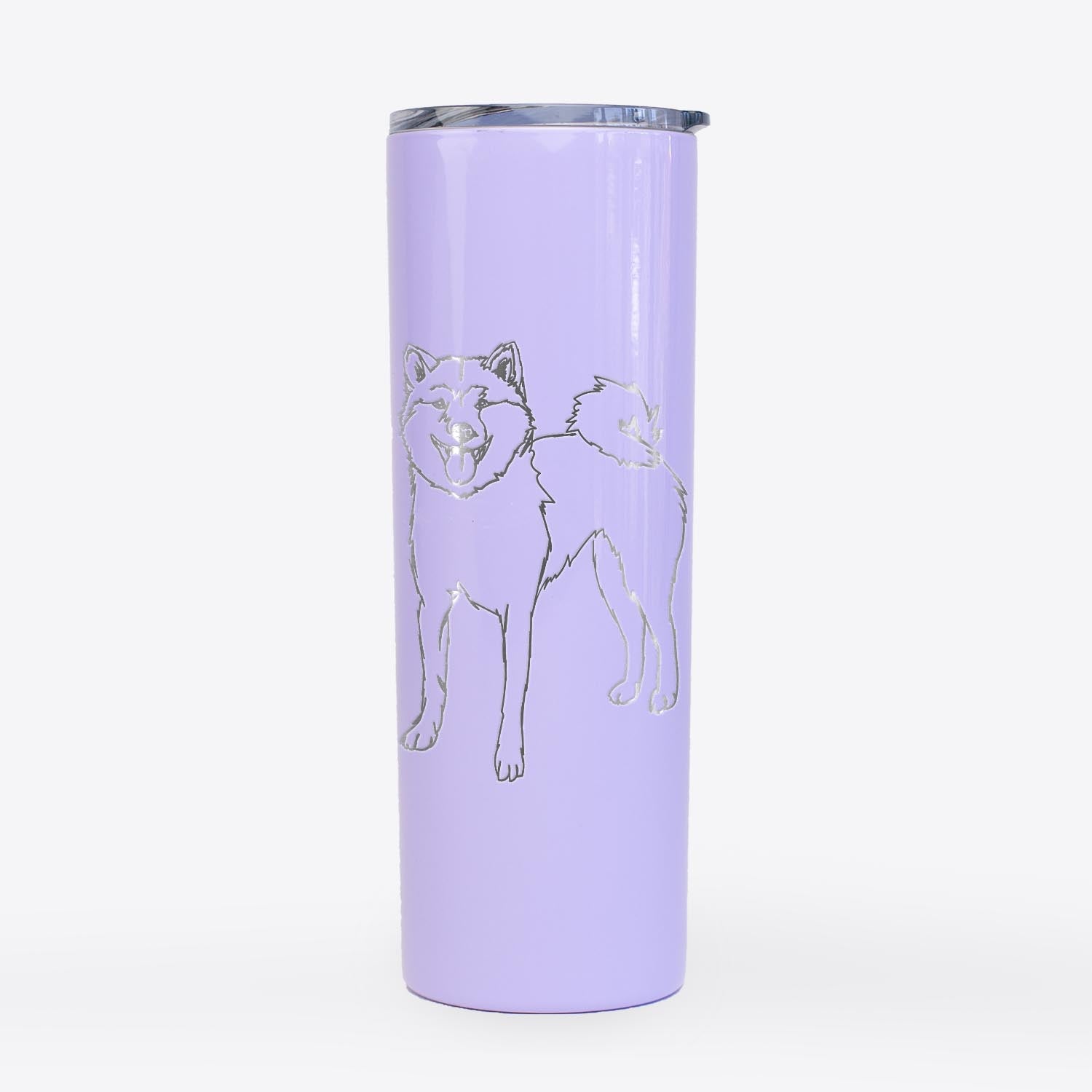 Doodled Rin the Shiba Inu - 20oz Skinny Tumbler