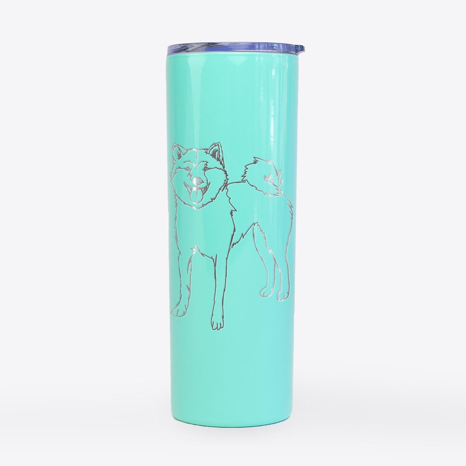 Doodled Rin the Shiba Inu - 20oz Skinny Tumbler