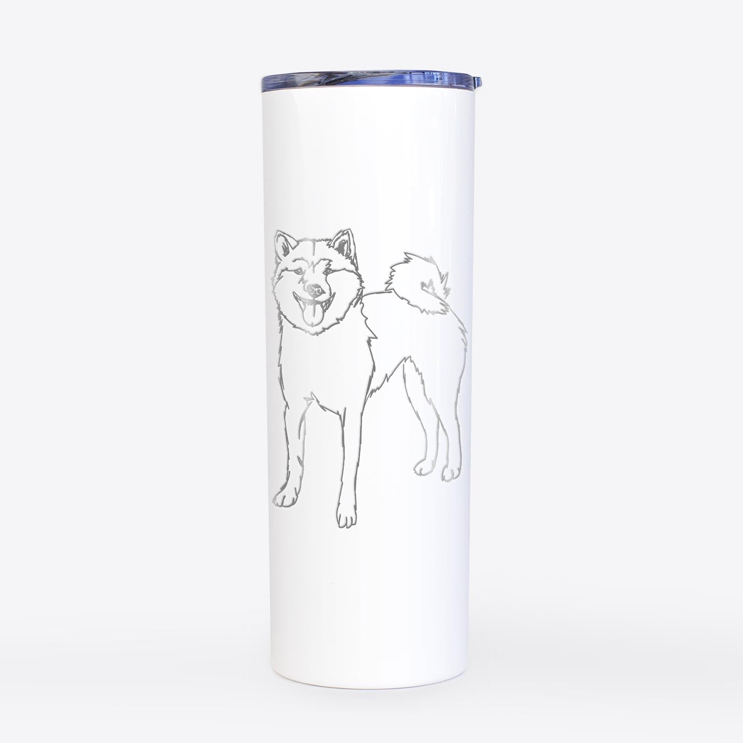 Doodled Rin the Shiba Inu - 20oz Skinny Tumbler