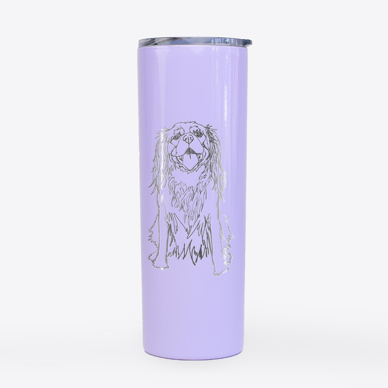 Doodled Roo the Cavalier King Charles Spaniel - 20oz Skinny Tumbler