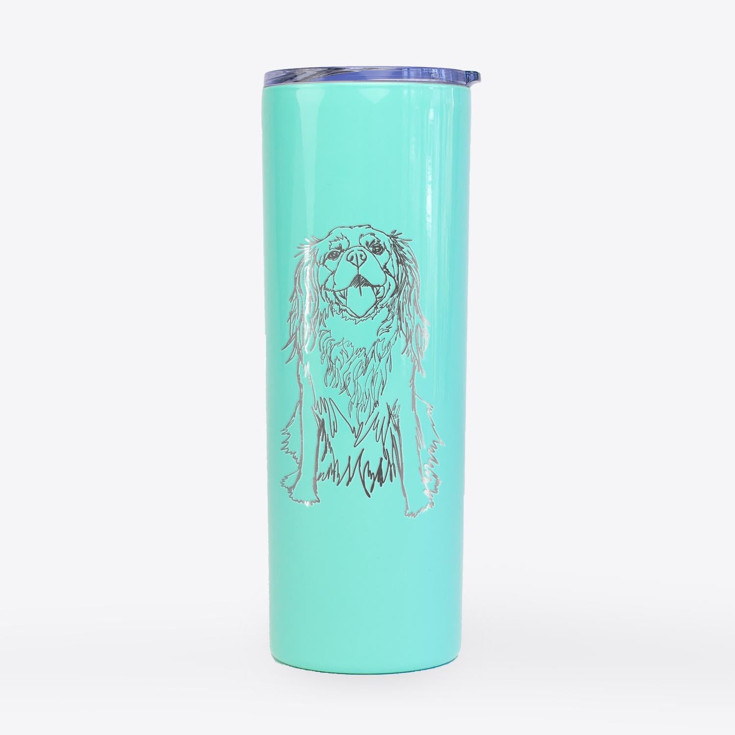 Doodled Roo the Cavalier King Charles Spaniel - 20oz Skinny Tumbler