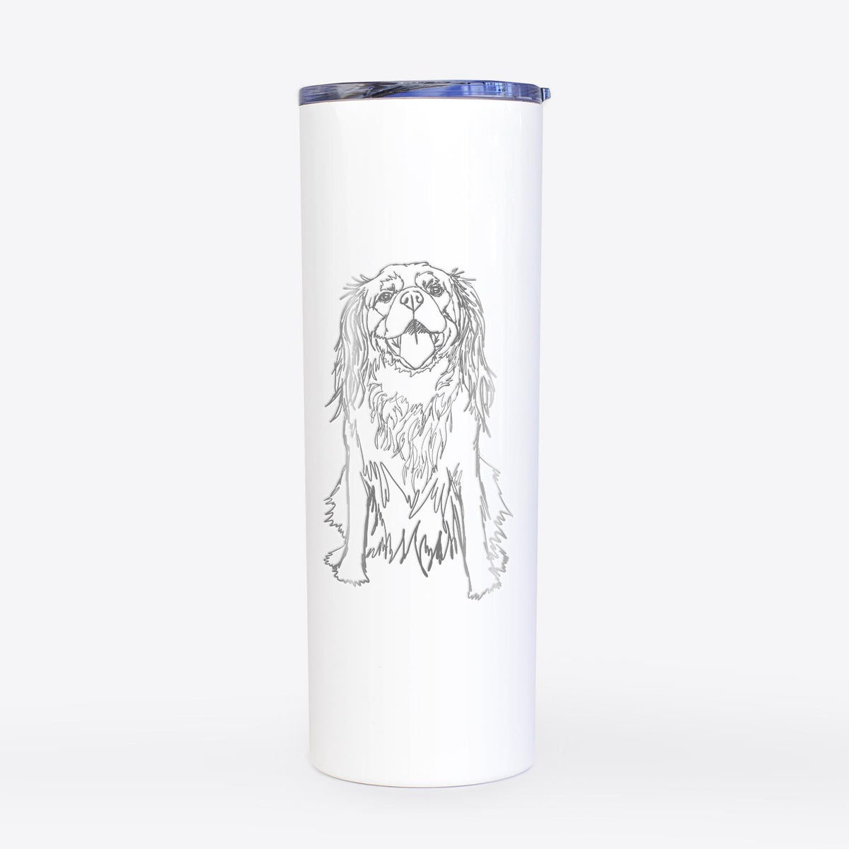 Doodled Roo the Cavalier King Charles Spaniel - 20oz Skinny Tumbler