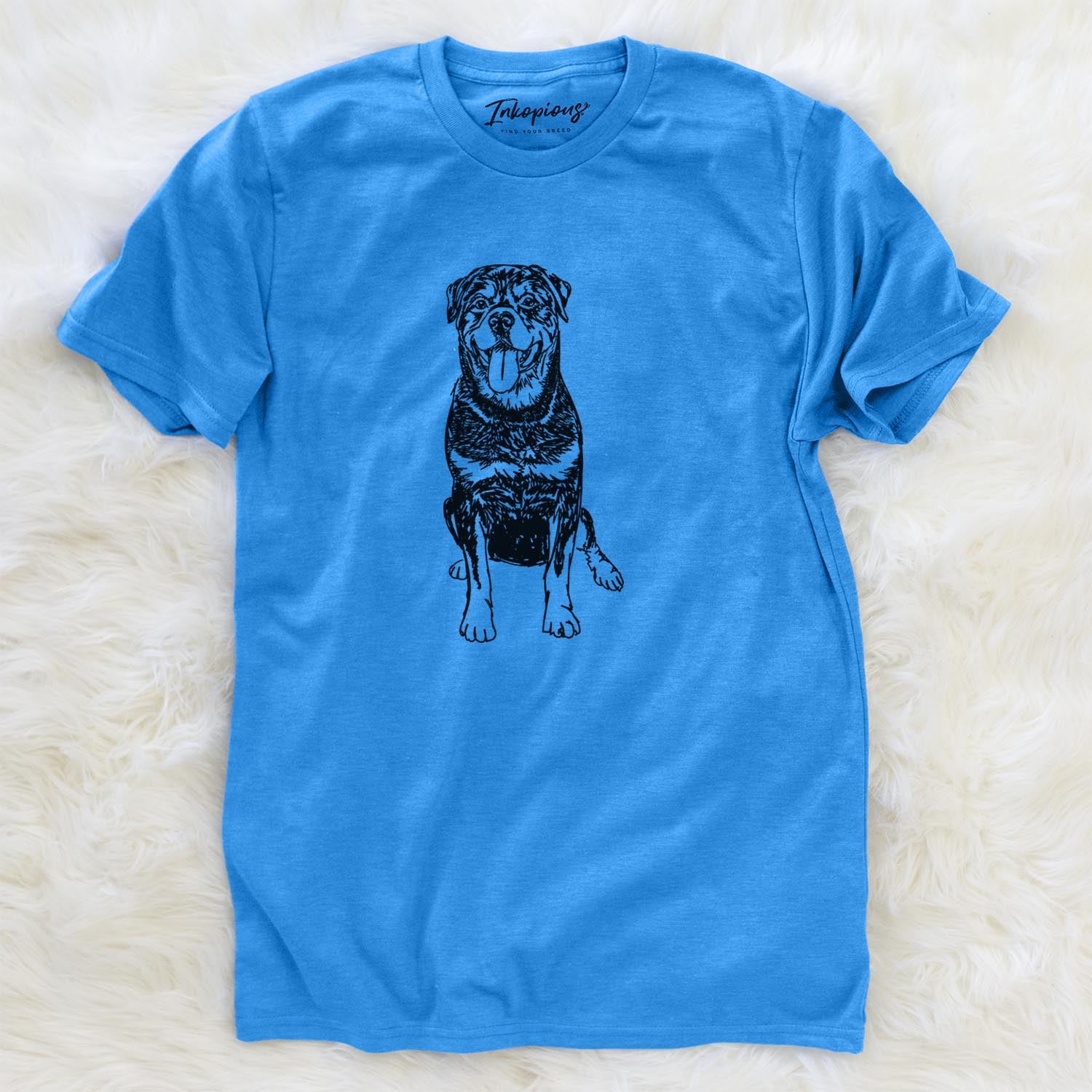 Doodled Rottweiler - Unisex Crewneck