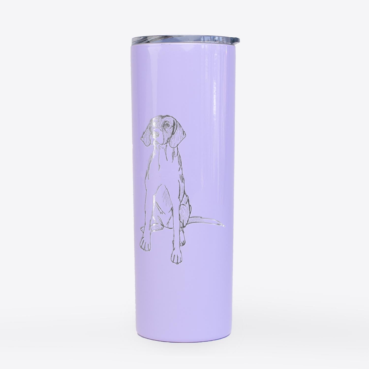 Doodled Rox the American Foxhound - 20oz Skinny Tumbler