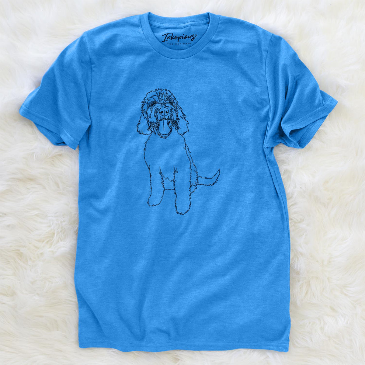 Doodled Ruby the Goldendoodle - Unisex Crewneck
