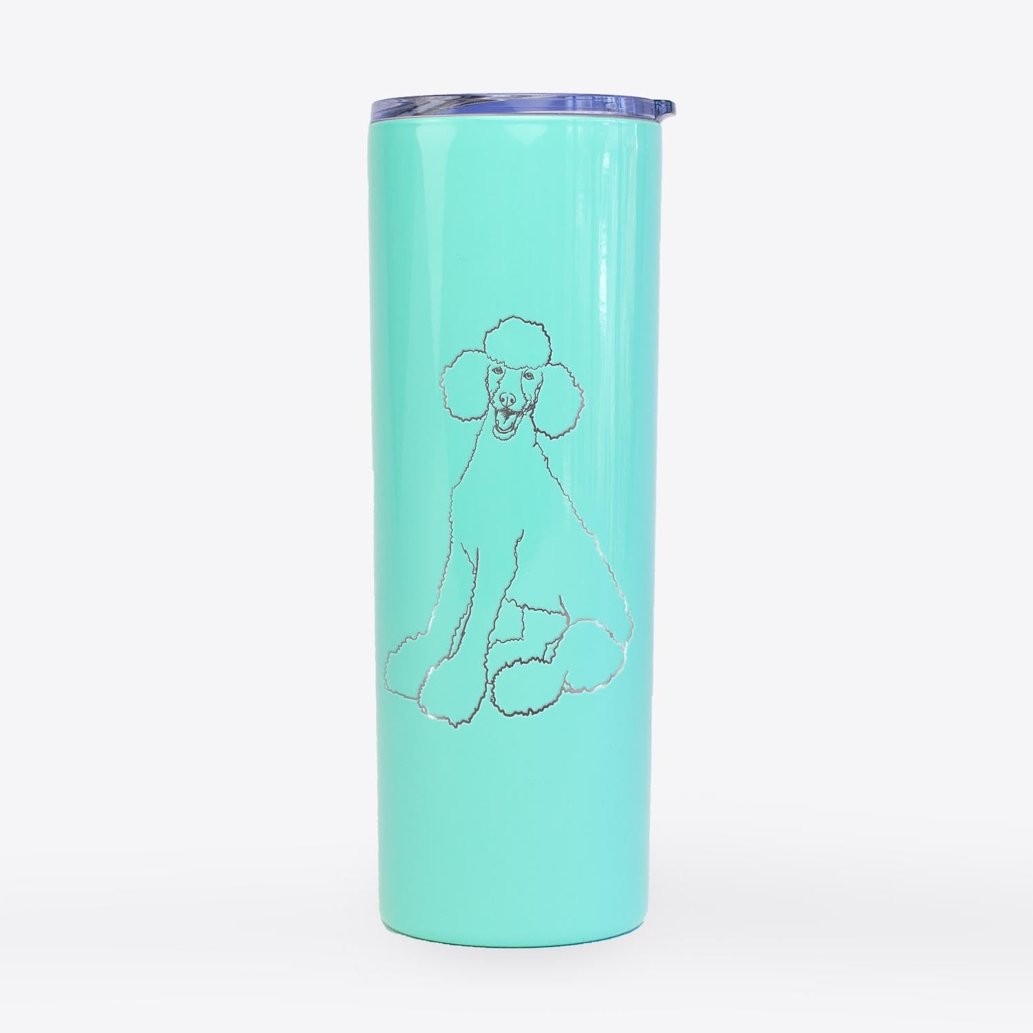 Doodled Sasha the Poodle - 20oz Skinny Tumbler