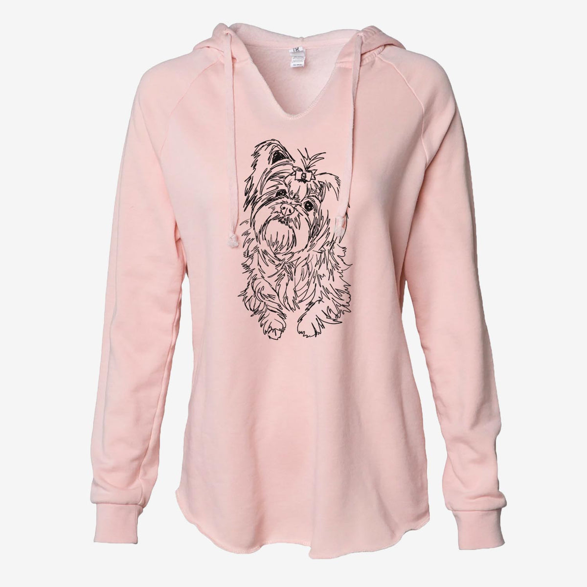 Doodled Sebastian the Carkie - Cali Wave Hooded Sweatshirt