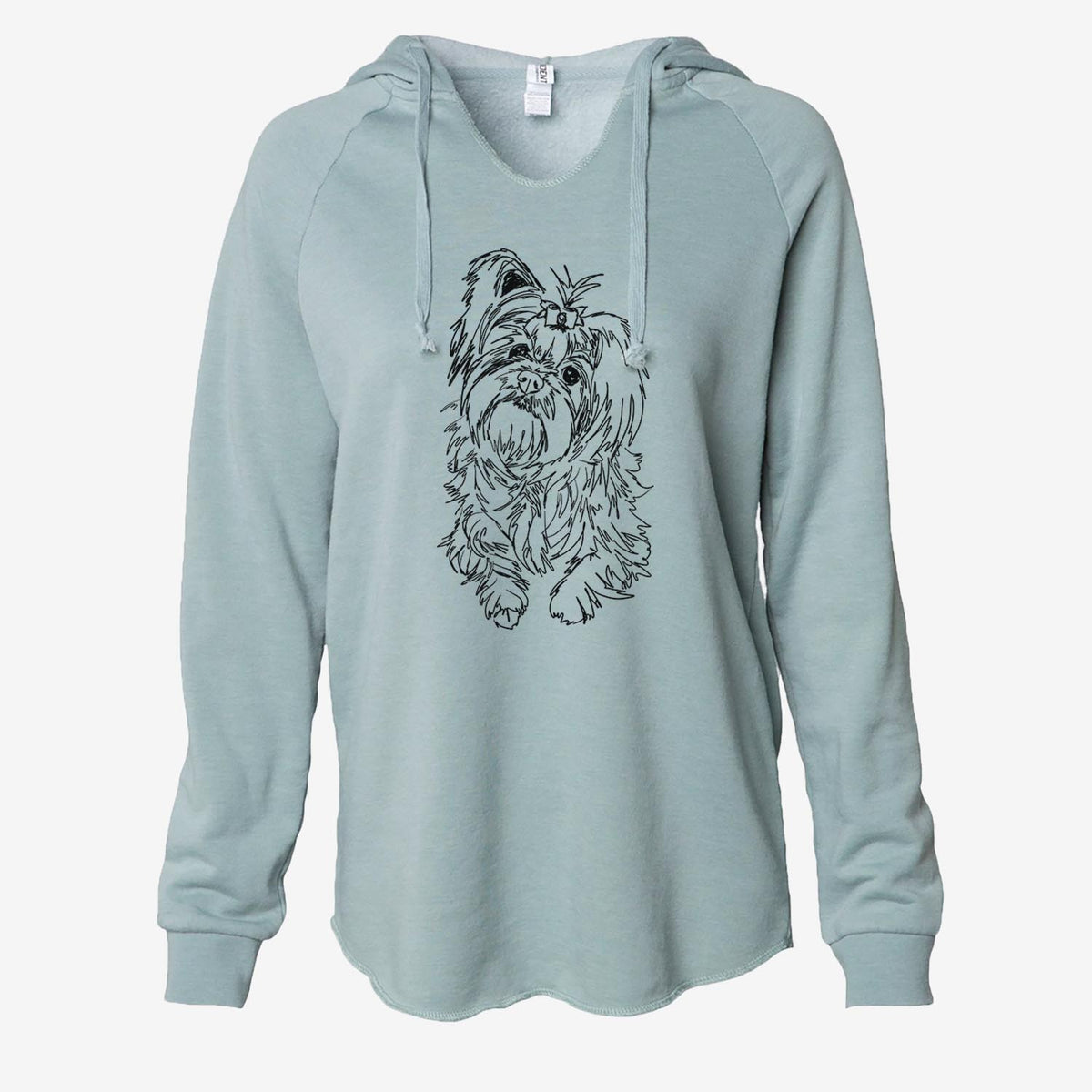 Doodled Sebastian the Carkie - Cali Wave Hooded Sweatshirt