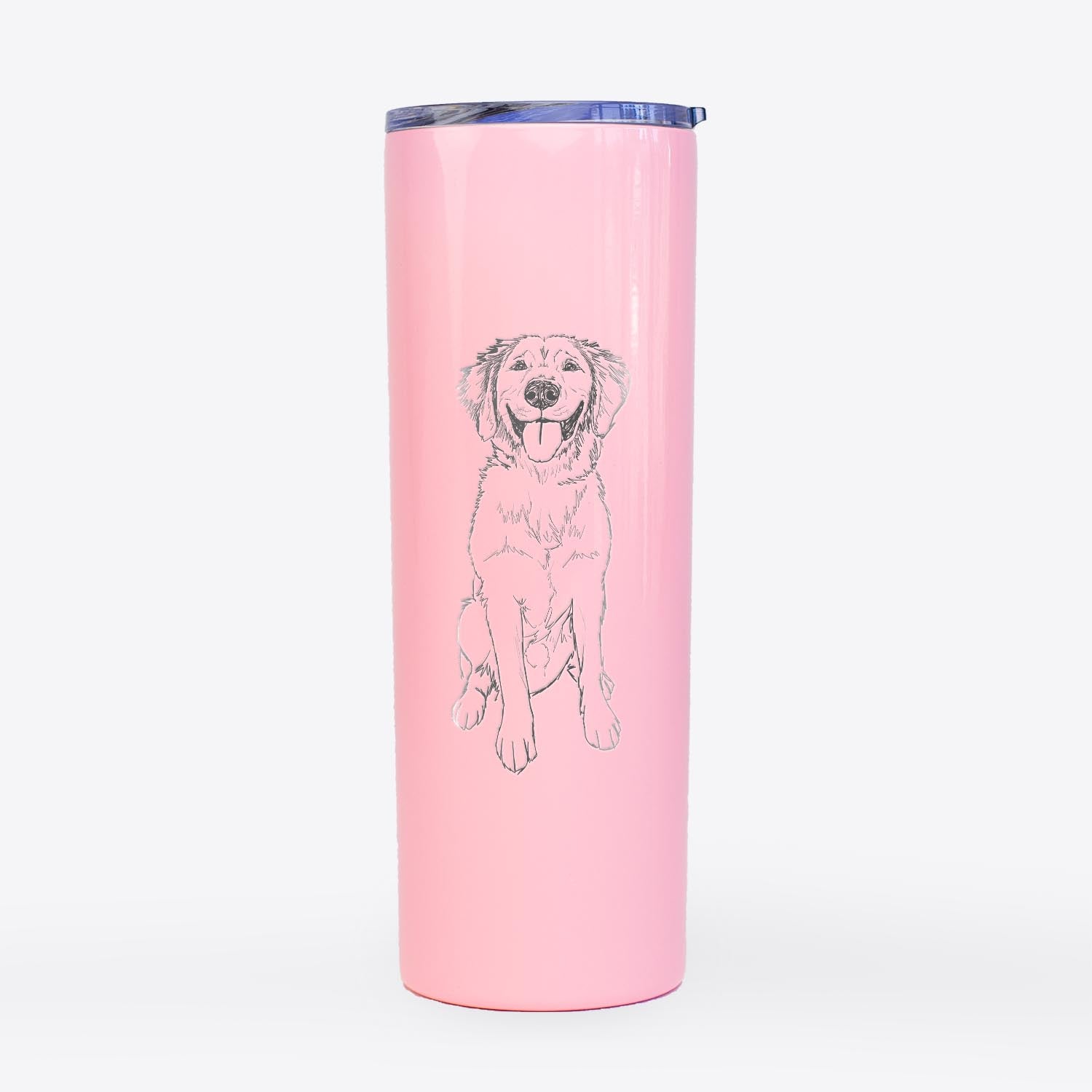 Doodled Simba the Golden Retriever - 20oz Skinny Tumbler