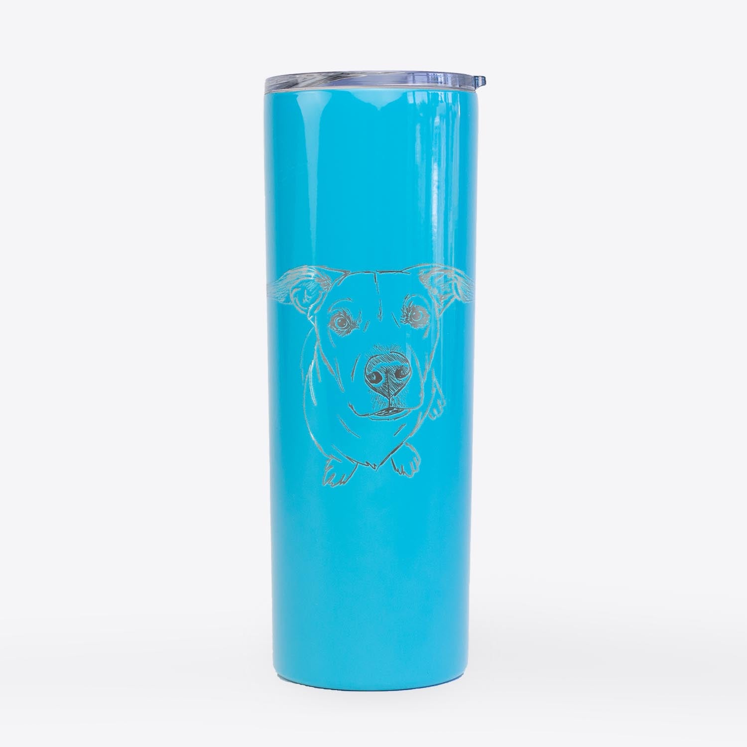 Doodled Skittles the Mixed Breed - 20oz Skinny Tumbler