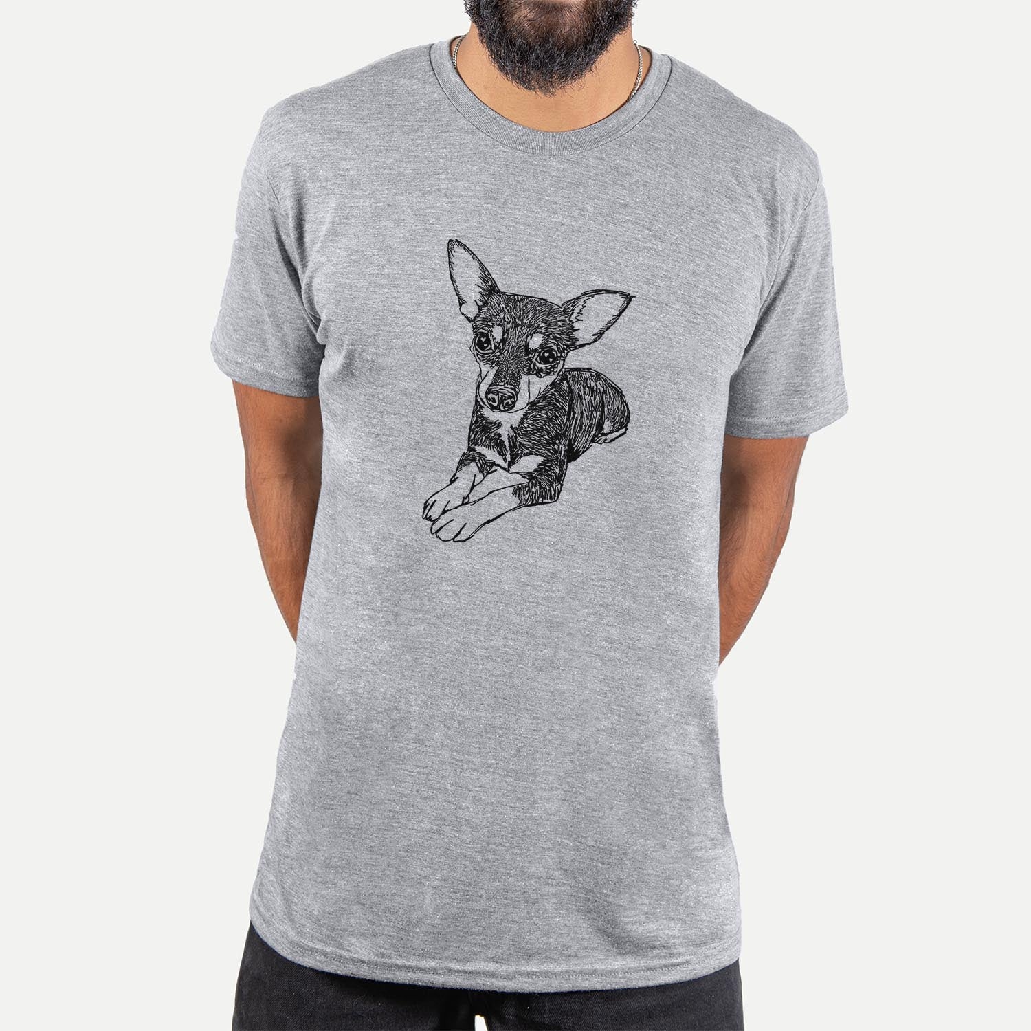 Doodled Sparty the Mixed Breed - Unisex Crewneck