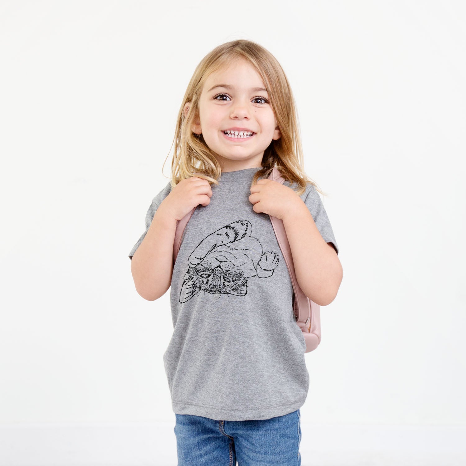 Doodled Tator the Tabby Kitten - Kids/Youth/Toddler Shirt