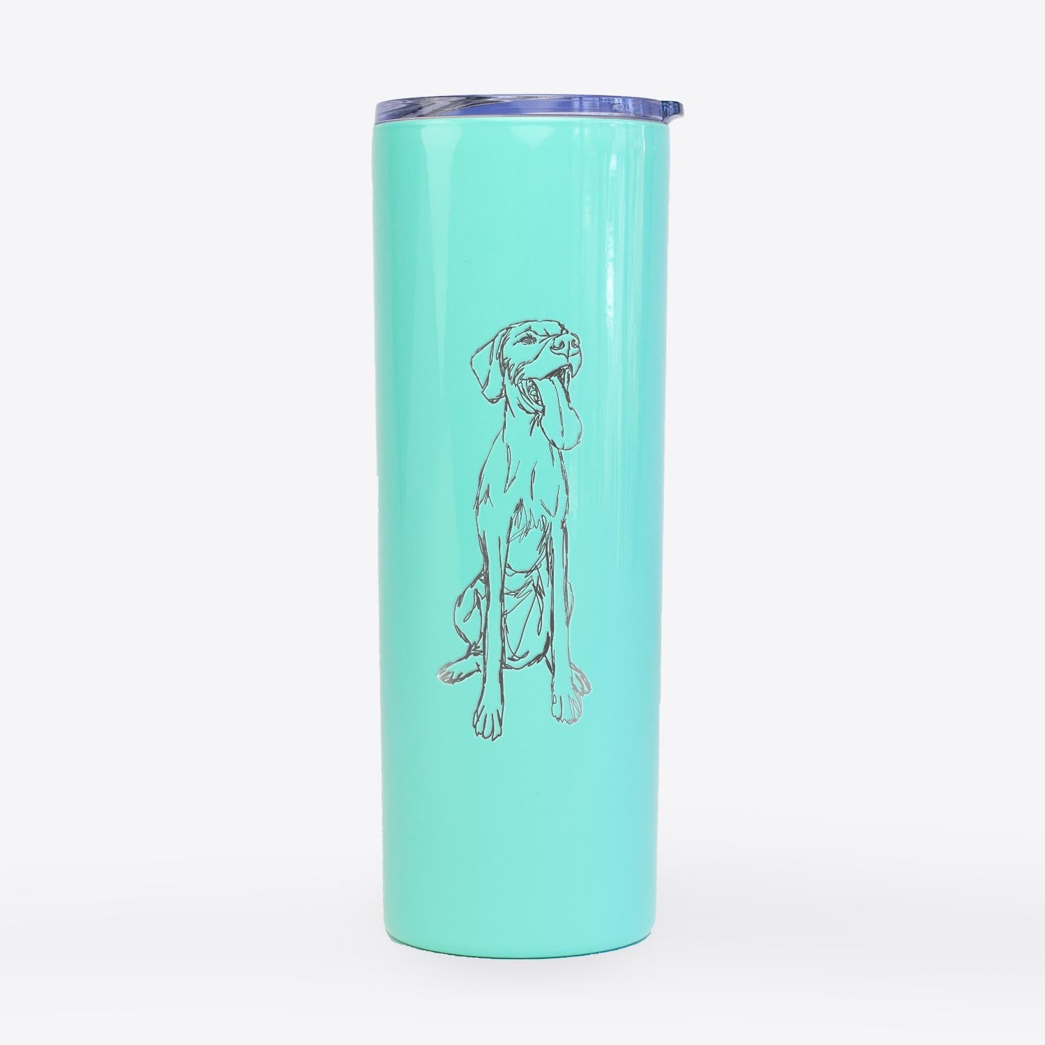 Doodled Tim Riggins the Vizsla - 20oz Skinny Tumbler