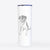 Doodled Tucker the Border Collie Pitbull Mix - 20oz Skinny Tumbler