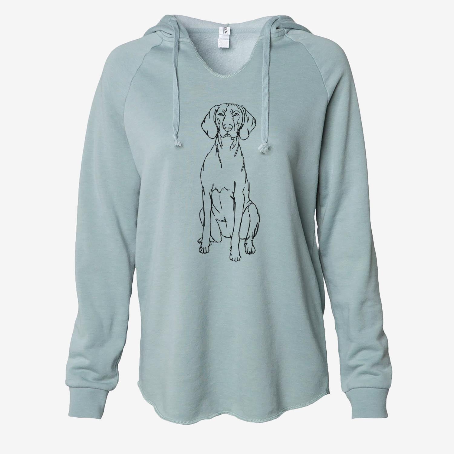 Doodled Vizsla - Cali Wave Hooded Sweatshirt