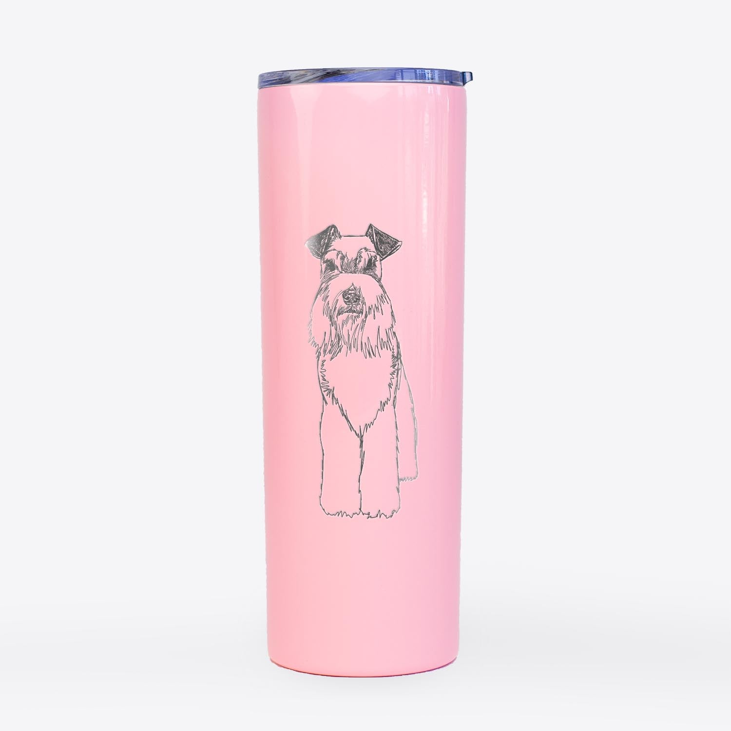 Doodled Wilco the Standard Schnauzer - 20oz Skinny Tumbler