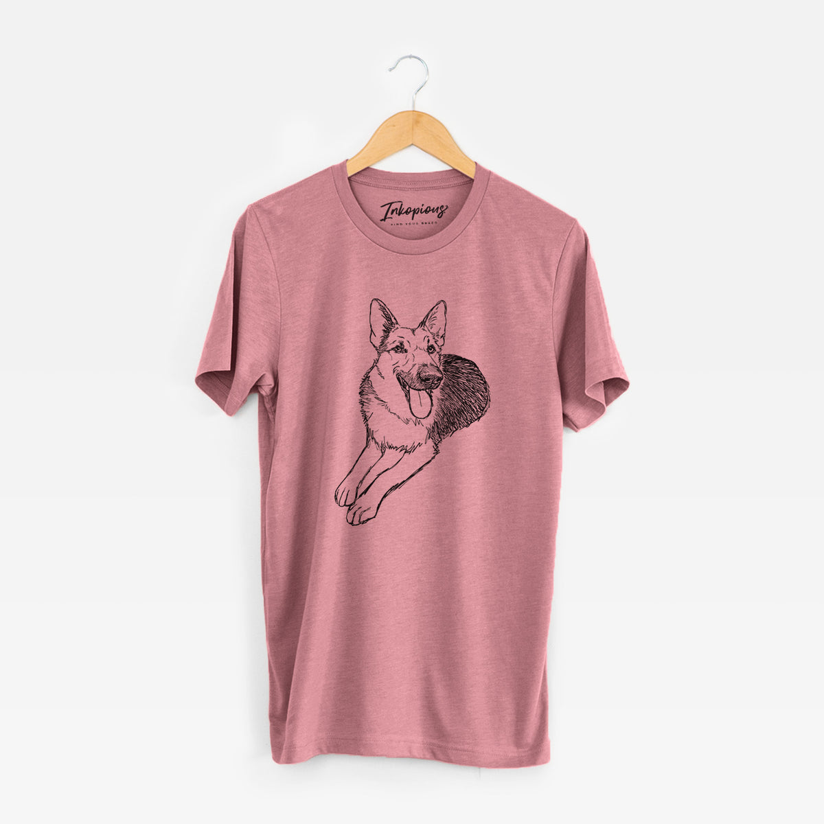 Doodled Ace the German Shepherd - Unisex Crewneck