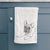 Doodled Alfredo the French Bulldog Decorative Hand Towel