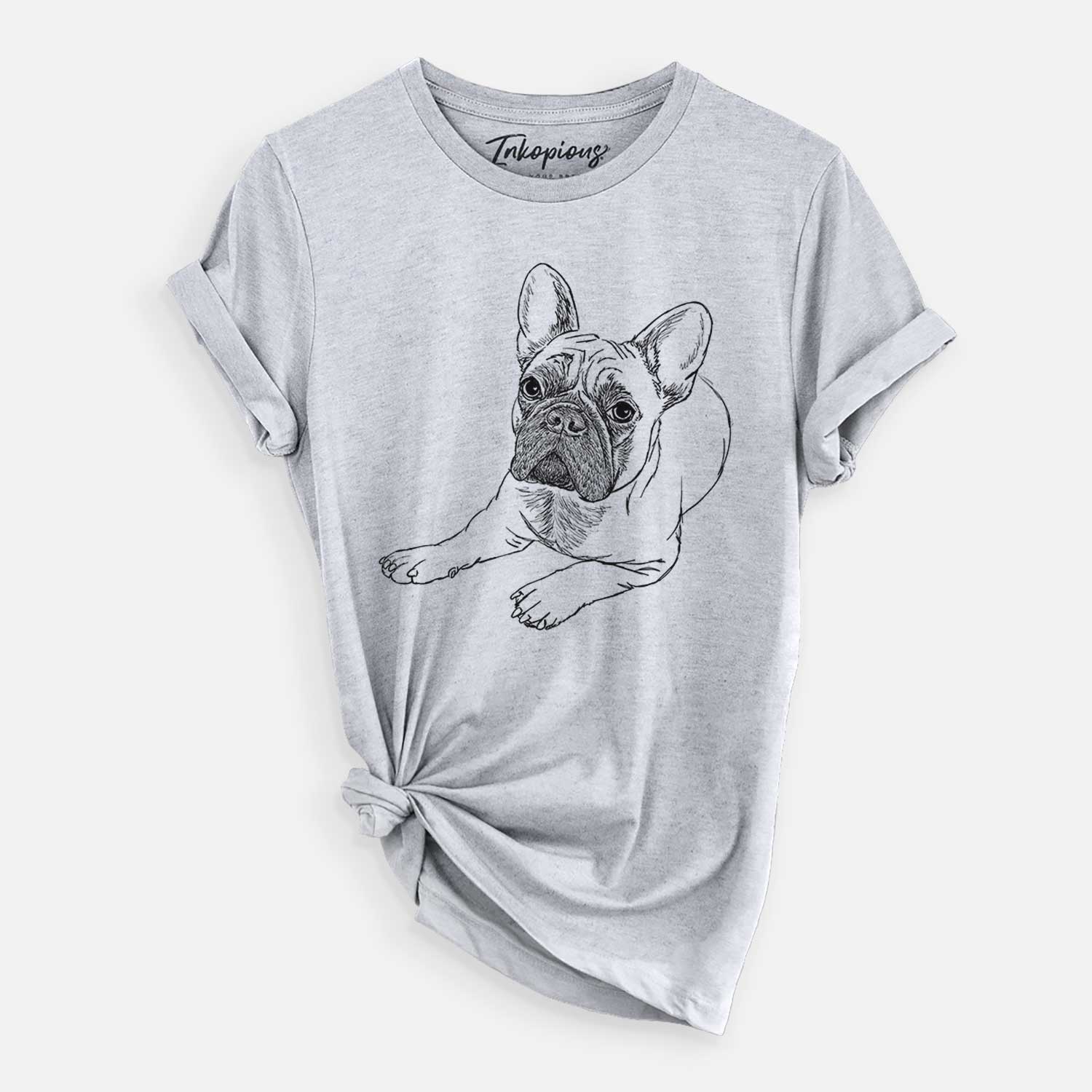 Doodled Alfredo the French Bulldog - Unisex Crewneck