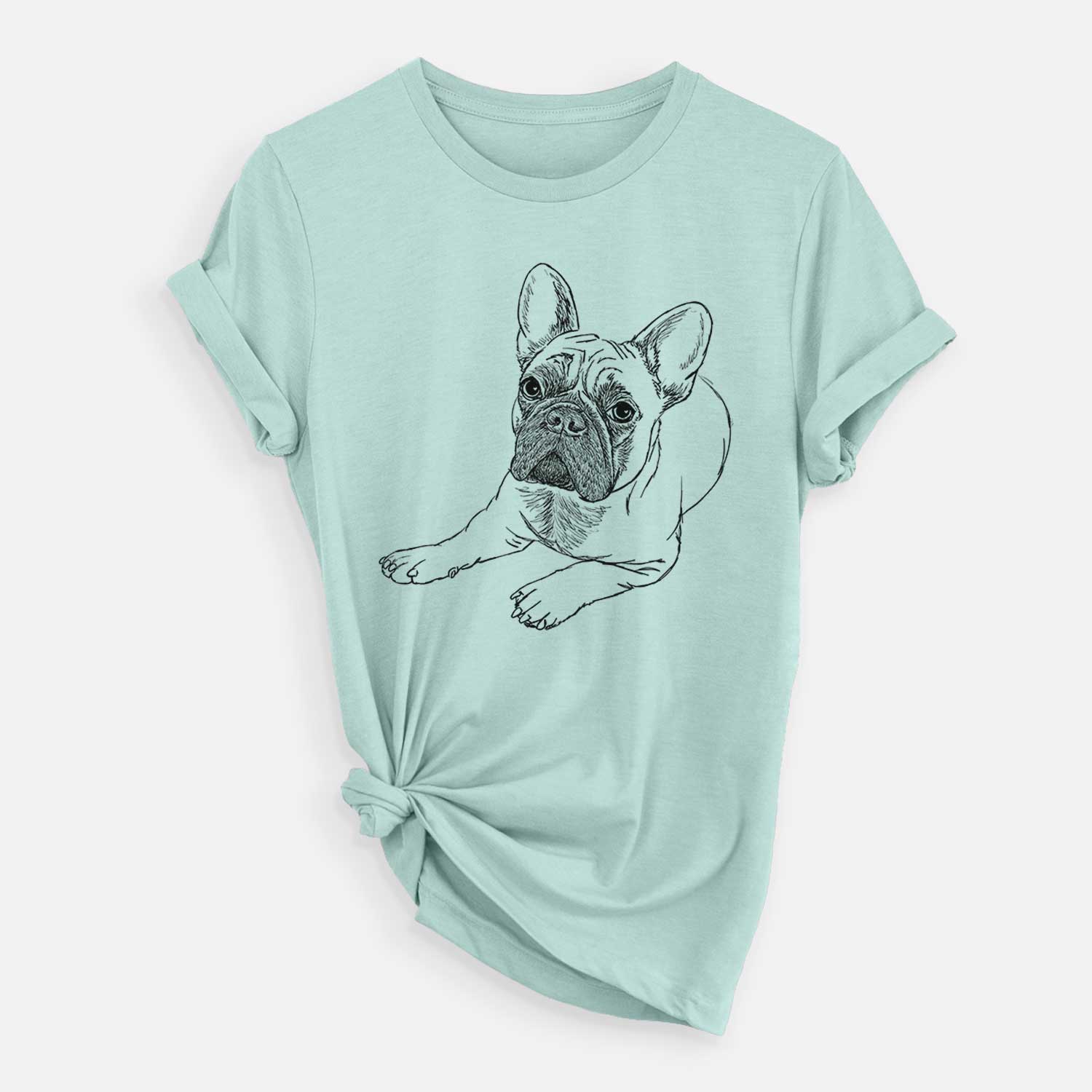 Doodled Alfredo the French Bulldog - Unisex Crewneck