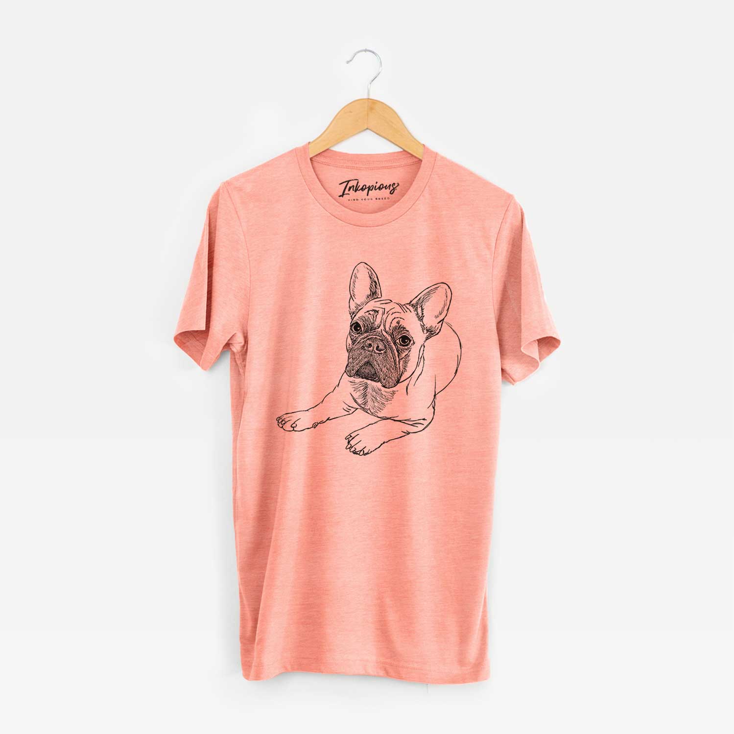 Doodled Alfredo the French Bulldog - Unisex Crewneck