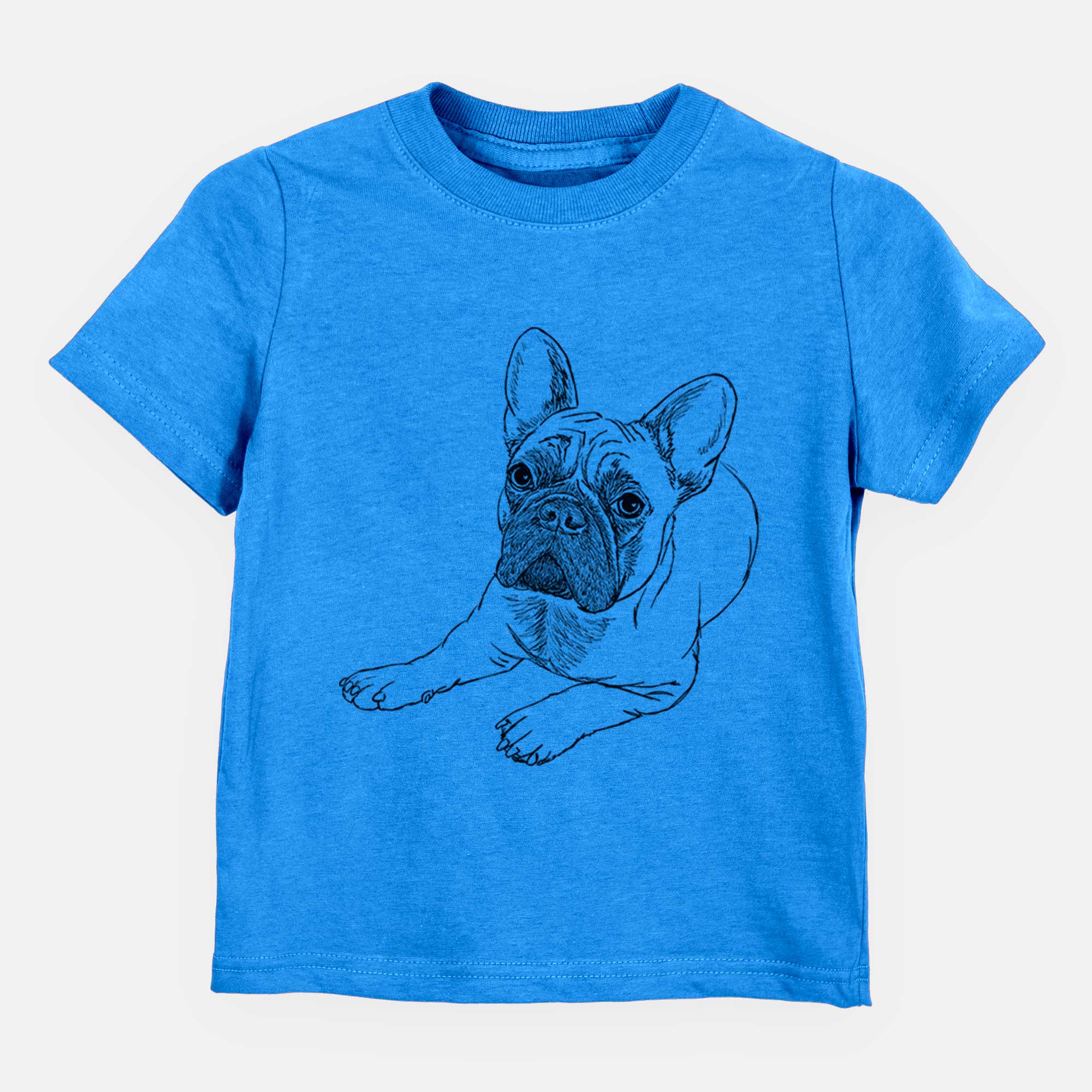 Doodled Alfredo the French Bulldog - Kids/Youth/Toddler Shirt