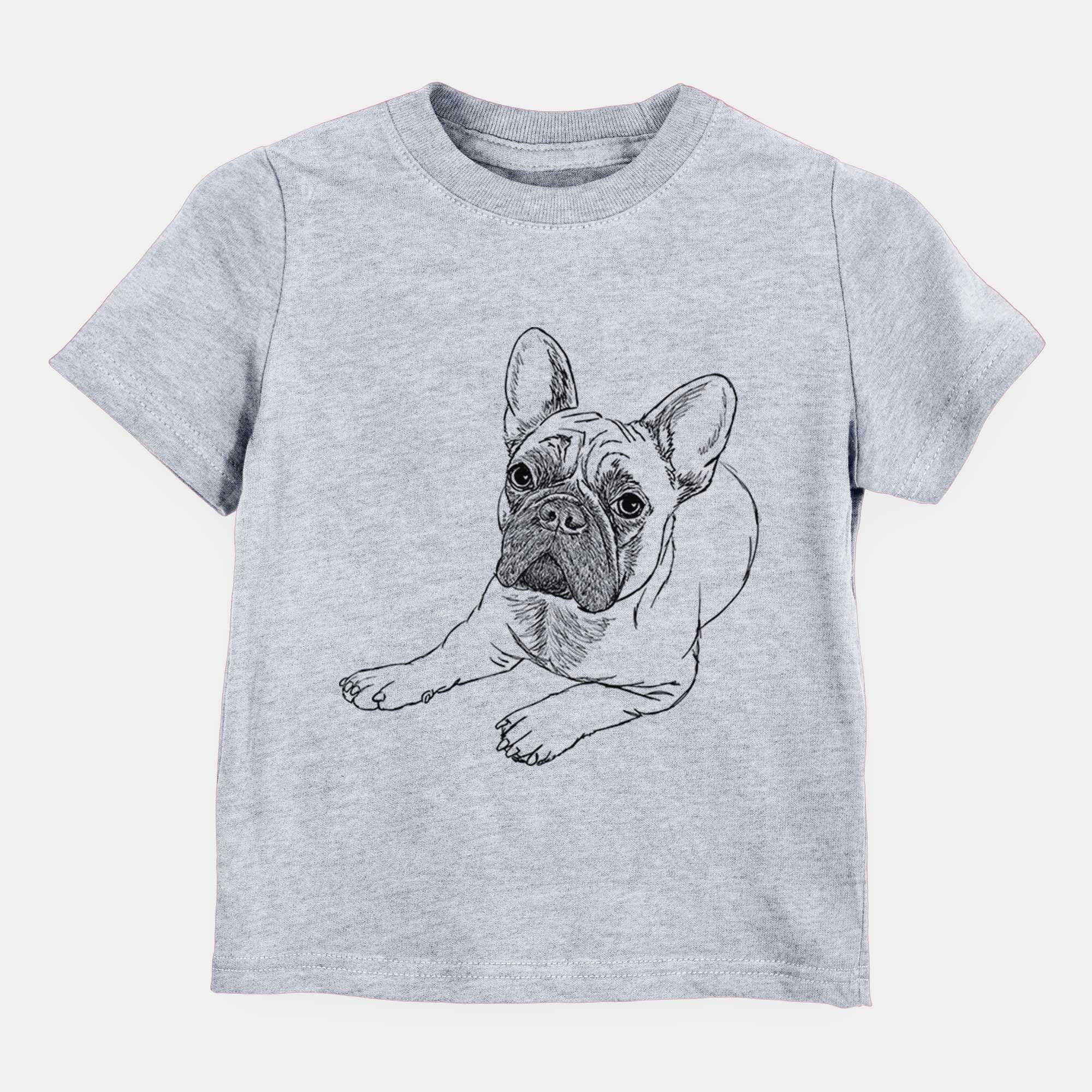 Doodled Alfredo the French Bulldog - Kids/Youth/Toddler Shirt