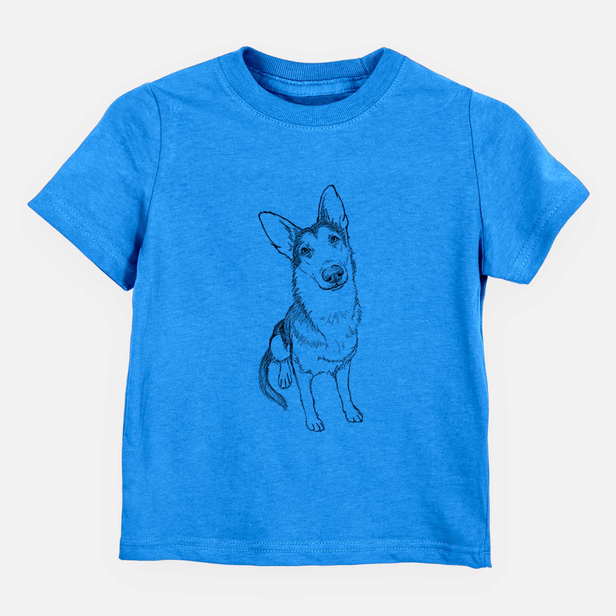 Doodled Archie the German Shepherd - Kids/Youth/Toddler Shirt