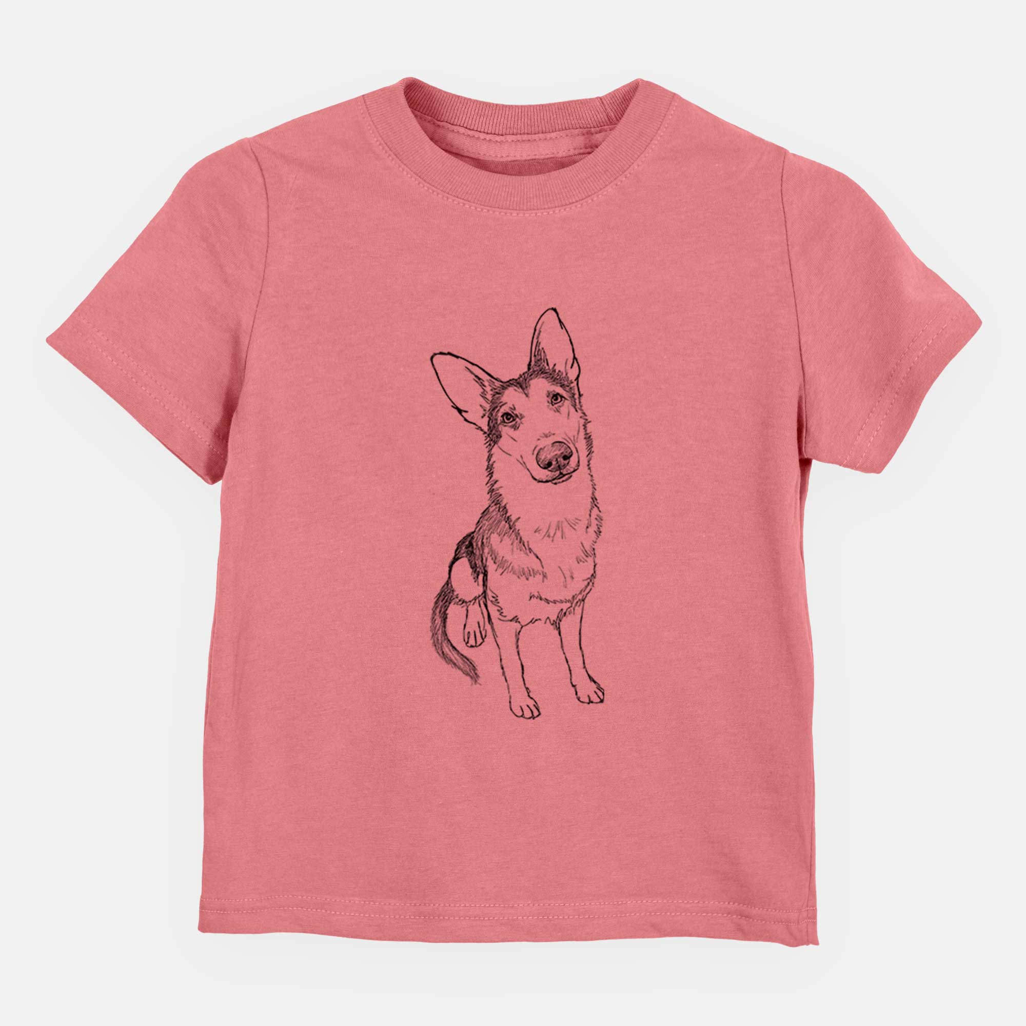 Doodled Archie the German Shepherd - Kids/Youth/Toddler Shirt