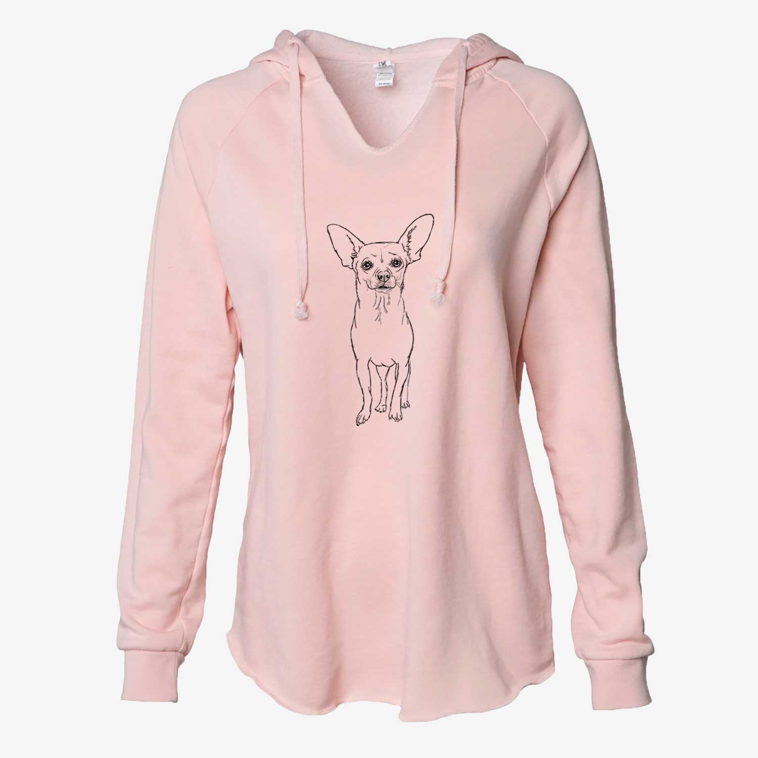 Doodled Athena the Chihuahua - Cali Wave Hooded Sweatshirt