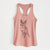 Doodled Australian Cattle Dog - Women's Racerback Tanktop