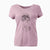 Doodled Ava the Chinese Crested - Women's V-neck Shirt