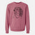 Doodled Ava Olivia the Chinese Crested - Unisex Pigment Dyed Crew Sweatshirt