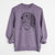 Doodled Ava Olivia the Chinese Crested - Unisex Pigment Dyed Crew Sweatshirt