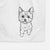 Doodled Axl the Yorkshire Terrier Decorative Hand Towel