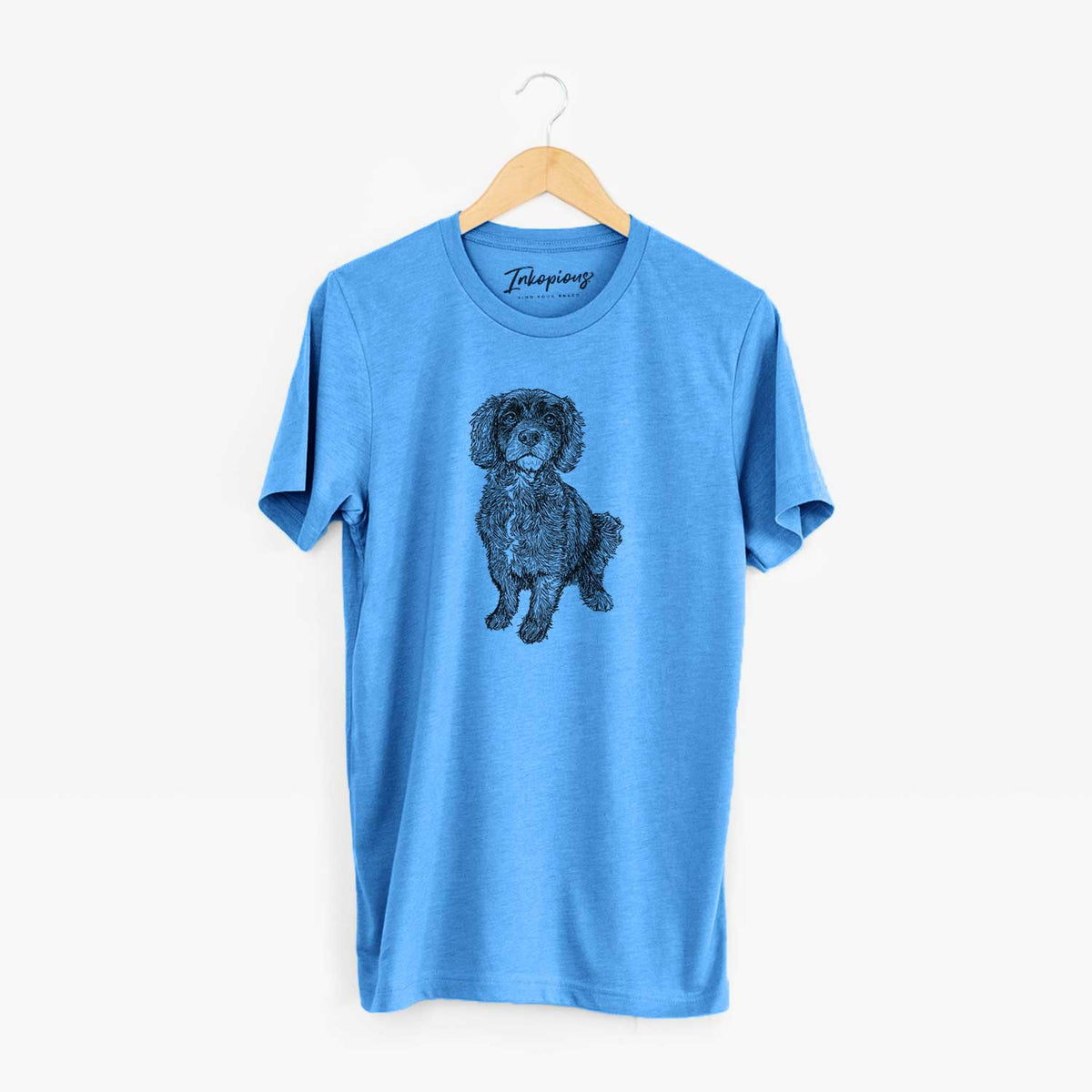 Doodled Bama the Cocker Spaniel Mix - Unisex Crewneck