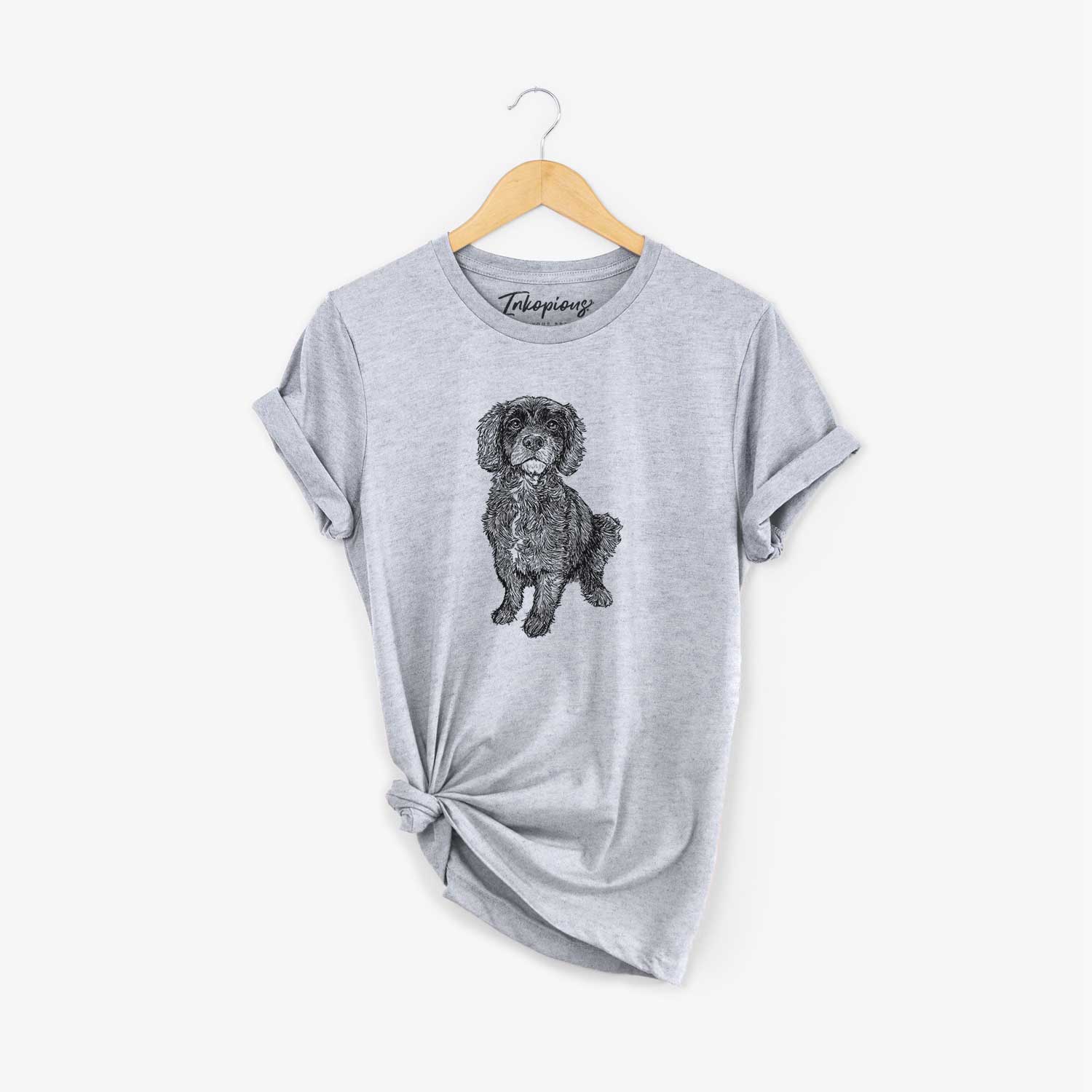 Doodled Bama the Cocker Spaniel Mix - Unisex Crewneck