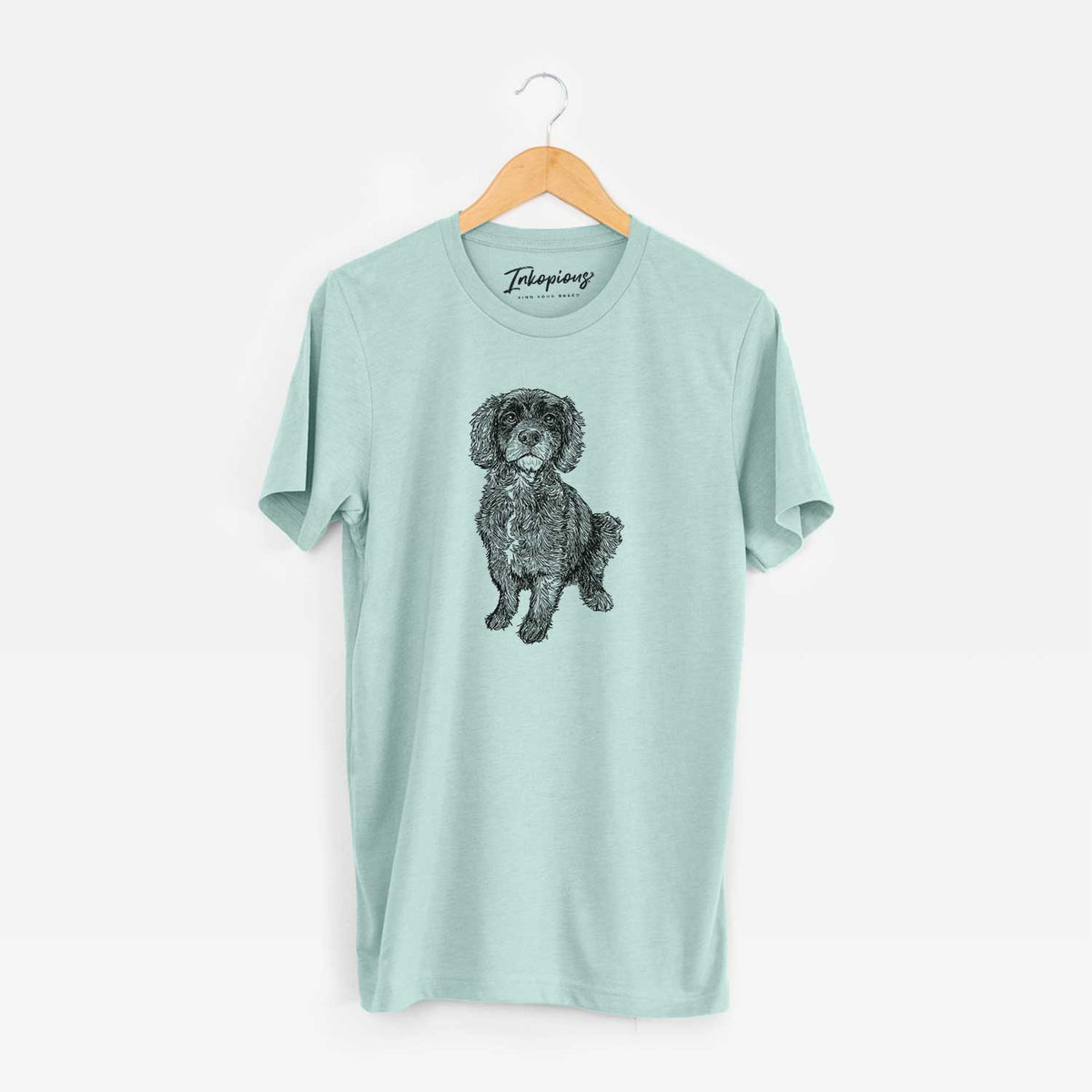 Doodled Bama the Cocker Spaniel Mix - Unisex Crewneck